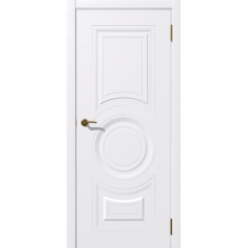 Дверь межкомнатная Дубрава Сибирь Классика РИМ Ясень белый, глухое полотно